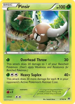 Pinsir #3/162 · Pokémon