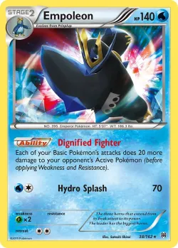 Empoleon #38/162 · Pokémon