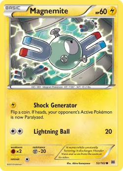 Magnemite #52/162 · Pokémon