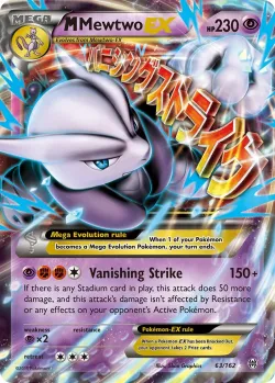 M Mewtwo-EX #63/162 · Pokémon