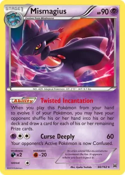 Mismagius #66/162 · Pokémon