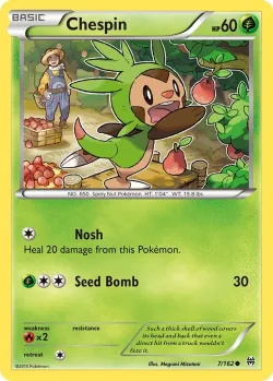Chespin #7/162 · Pokémon