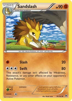 Sandslash #76/162 · Pokémon