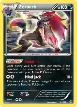 Zoroark #91/162 · Pokémon