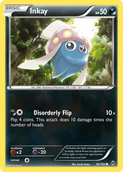 Inkay #93/162 · Pokémon