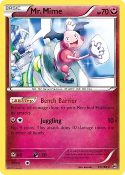 Mr. Mime #97/162 · Pokémon