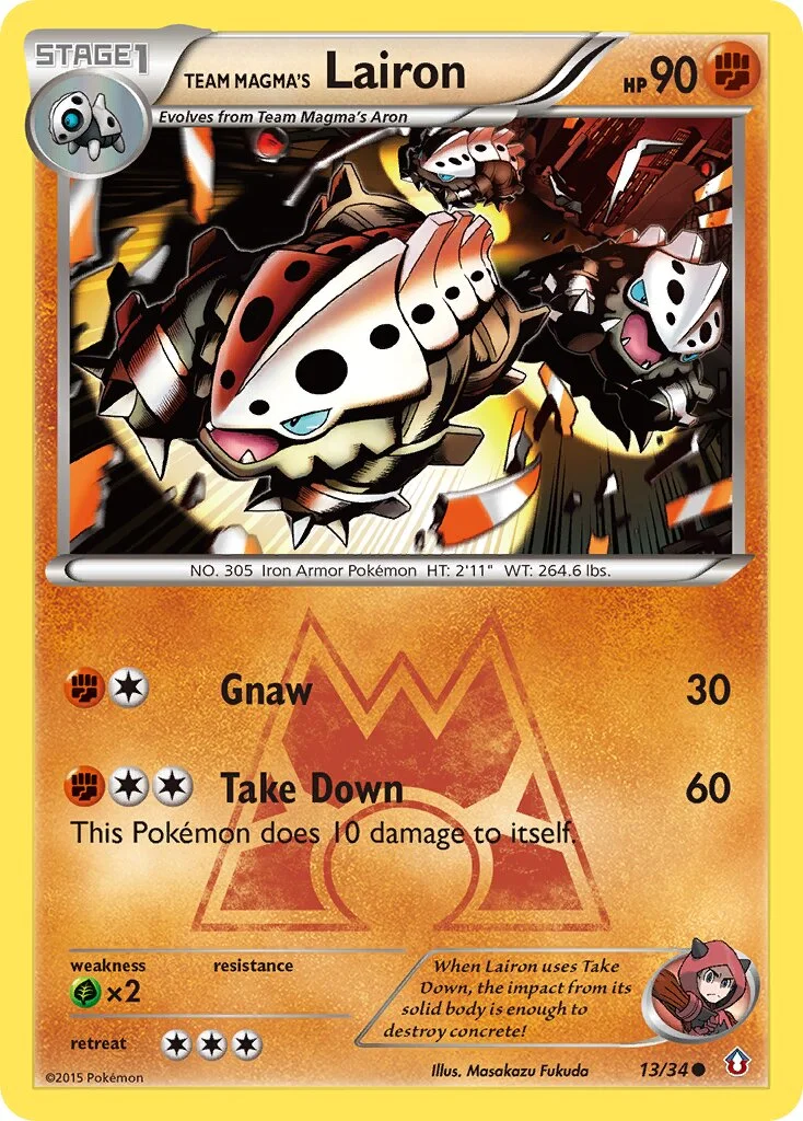 Team Magma's Lairon 「DCR 13/34」「EN」