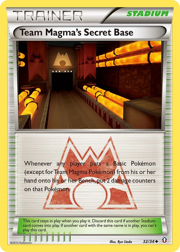 Team Magma's Secret Base 「DCR 32/34」「EN」