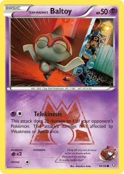 Team Magma's Baltoy #10/34 · Pokémon
