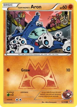 Team Magma's Aron 「DCR 12/34」「EN」