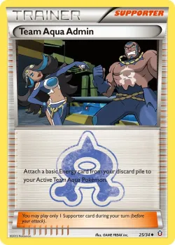 Team Aqua Admin 「DCR 25/34」「EN」