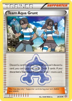 Team Aqua Grunt 「DCR 26/34」「EN」