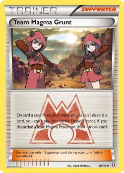 Team Magma Grunt 「DCR 30/34」「EN」