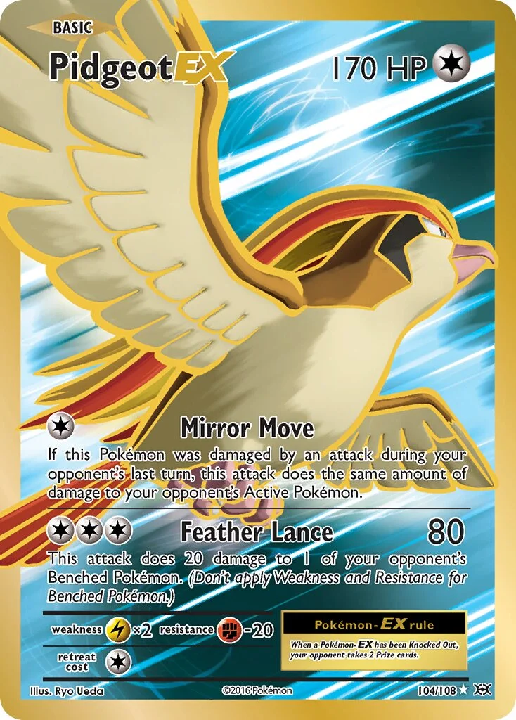 Pidgeot-EX 「EVO 104/108」「EN」