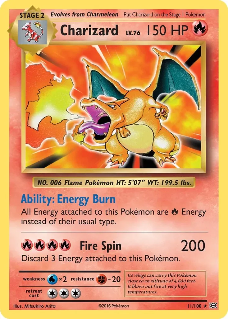 Charizard 「EVO 11/108」「EN」