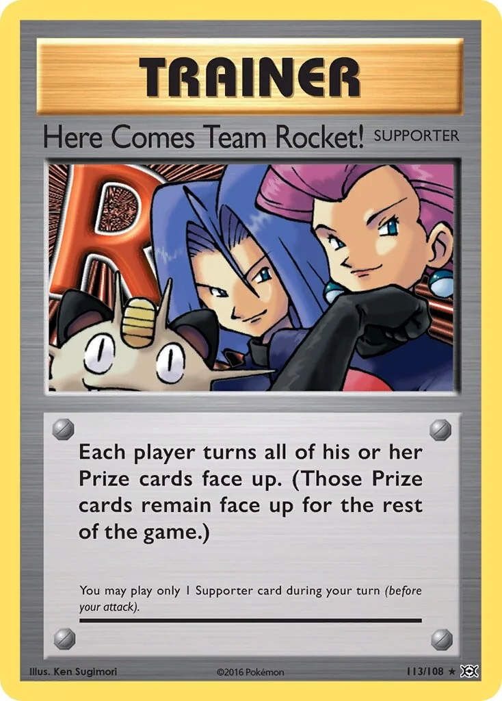 Here Comes Team Rocket! 「EVO 113/108」「EN」