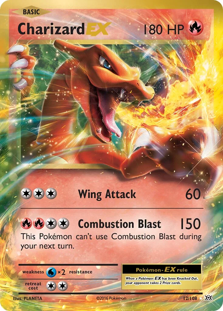 Charizard-EX 「EVO 12/108」「EN」