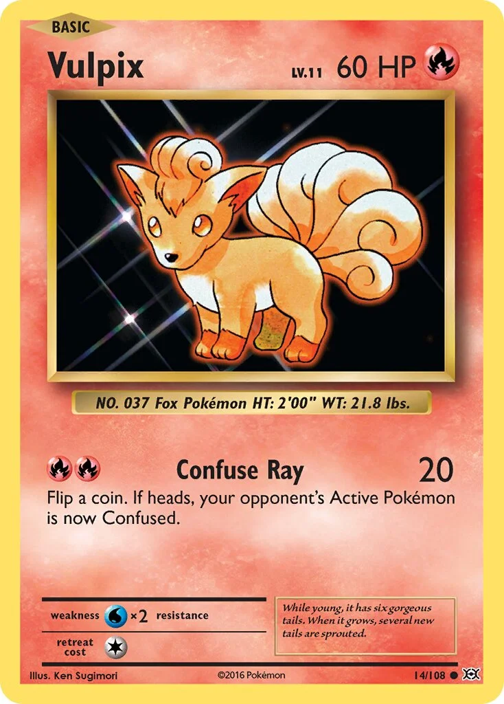 Vulpix 「EVO 14/108」「EN」