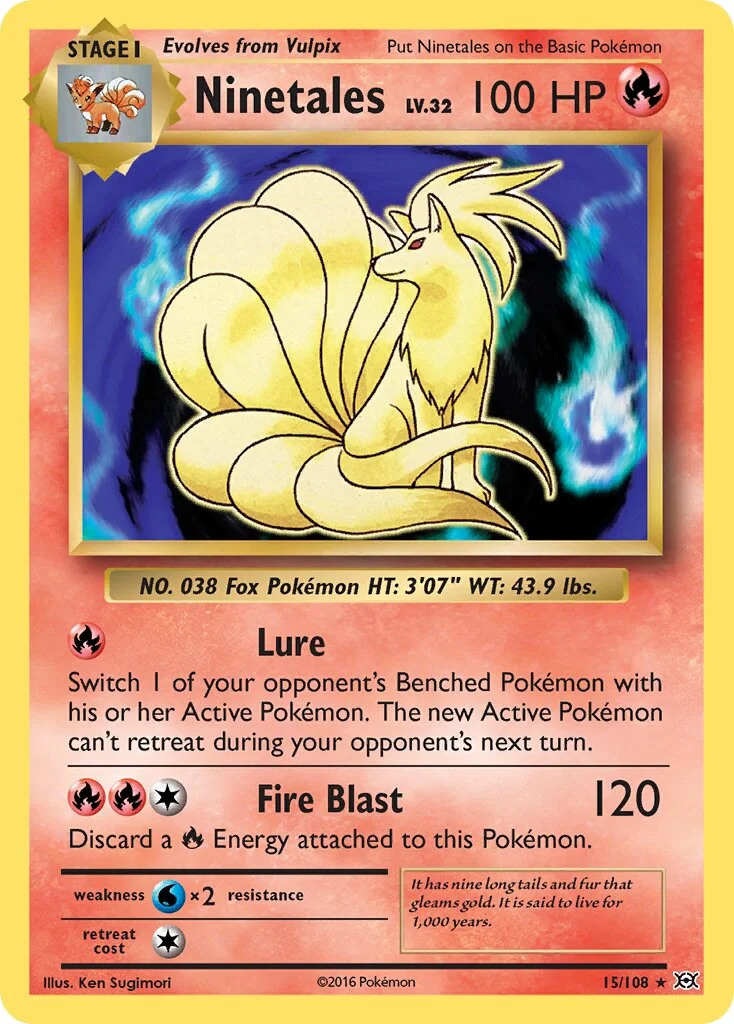 Ninetales 「EVO 15/108」「EN」
