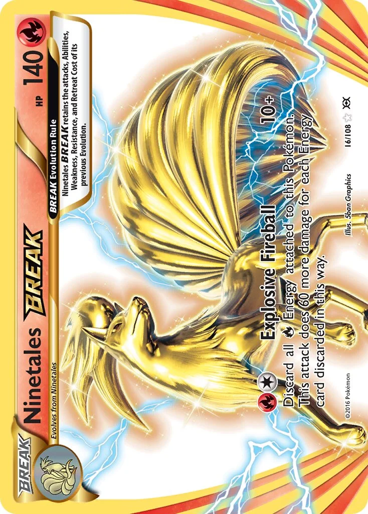 Ninetales BREAK 「EVO 16/108」「EN」