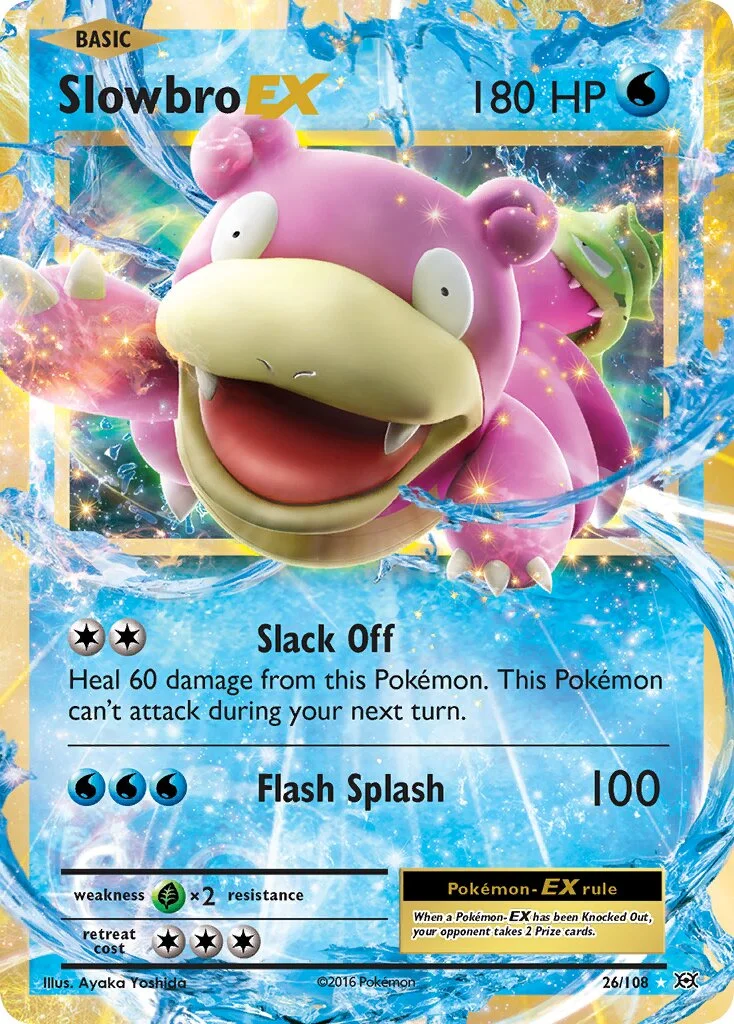 Slowbro-EX 「EVO 26/108」「EN」