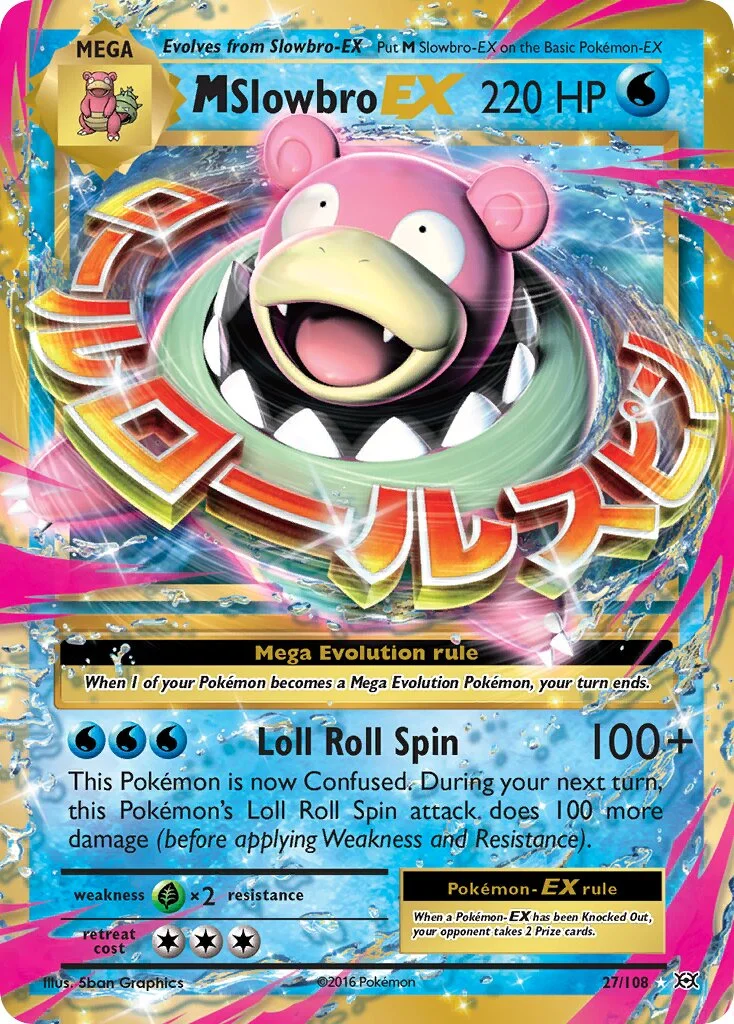 M Slowbro-EX 「EVO 27/108」「EN」