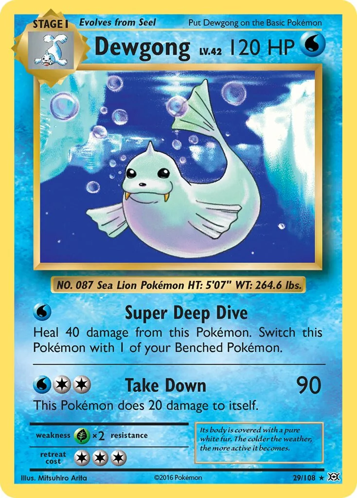 Dewgong 「EVO 29/108」「EN」
