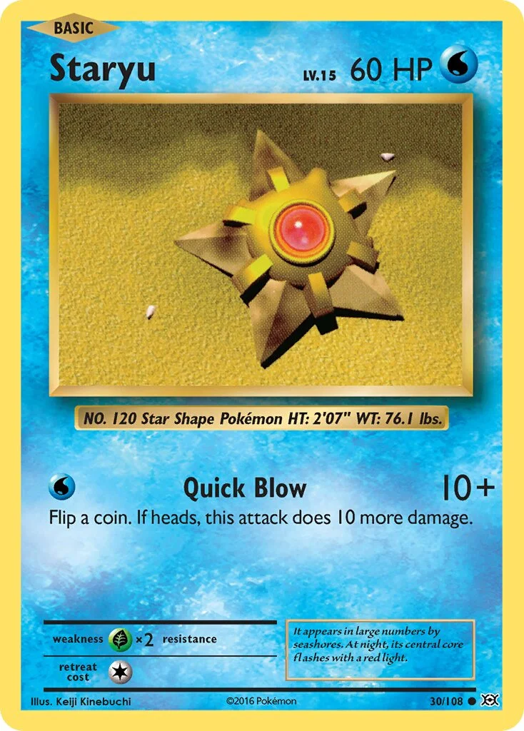 Staryu 「EVO 30/108」「EN」