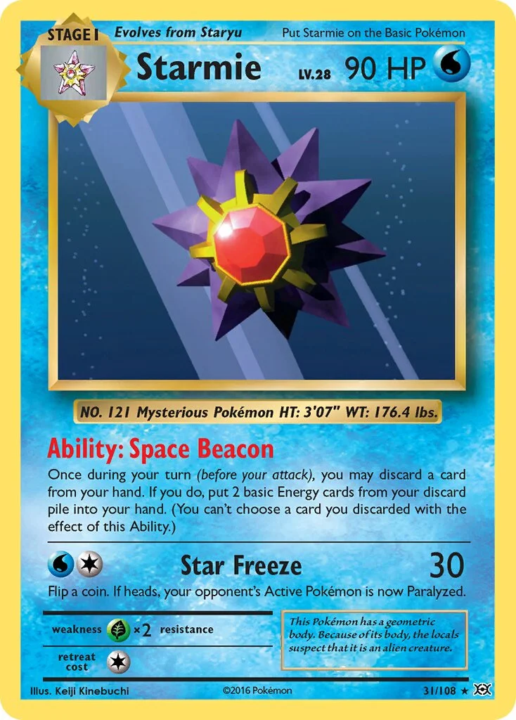 Starmie 「EVO 31/108」「EN」