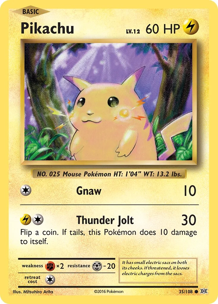 Pikachu 「EVO 35/108」「EN」