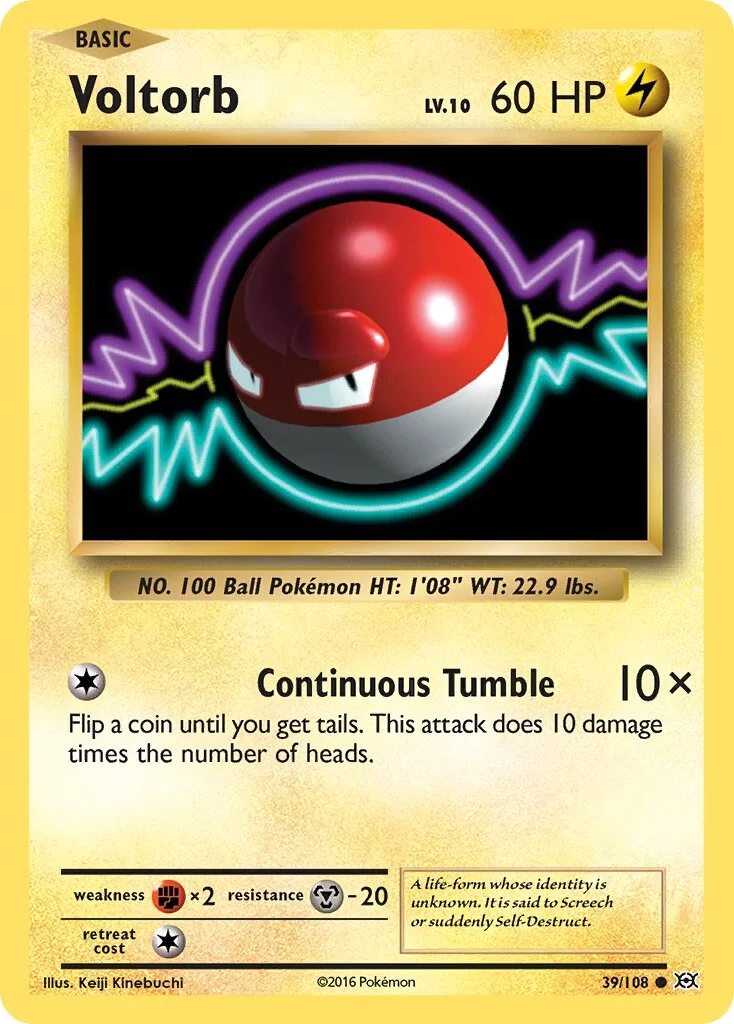 Voltorb 「EVO 39/108」「EN」