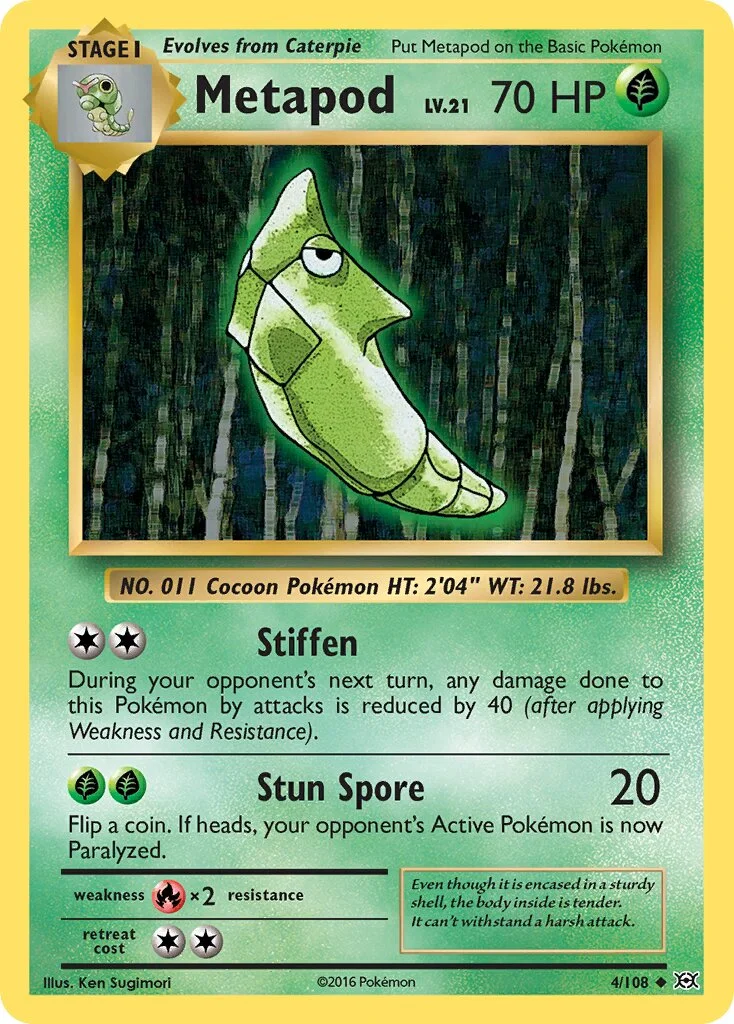 Metapod 「EVO 4/108」「EN」