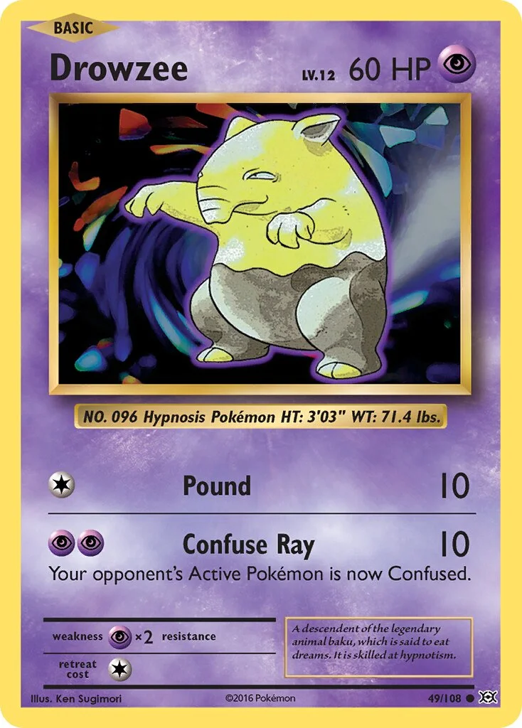 Drowzee 「EVO 49/108」「EN」