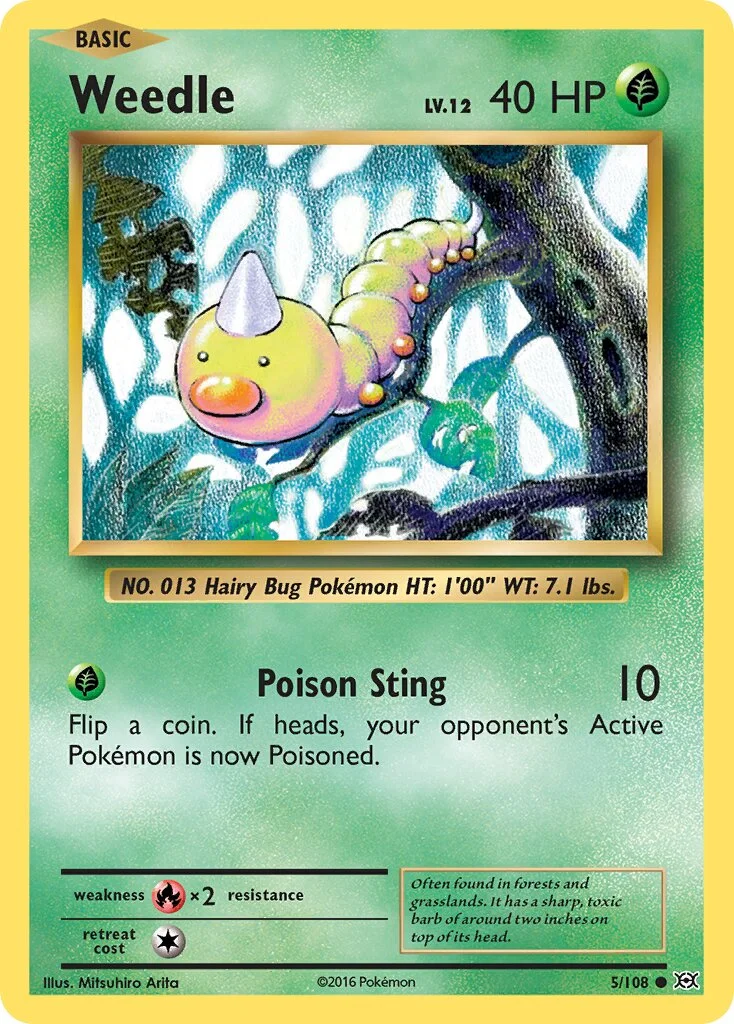 Weedle 「EVO 5/108」「EN」
