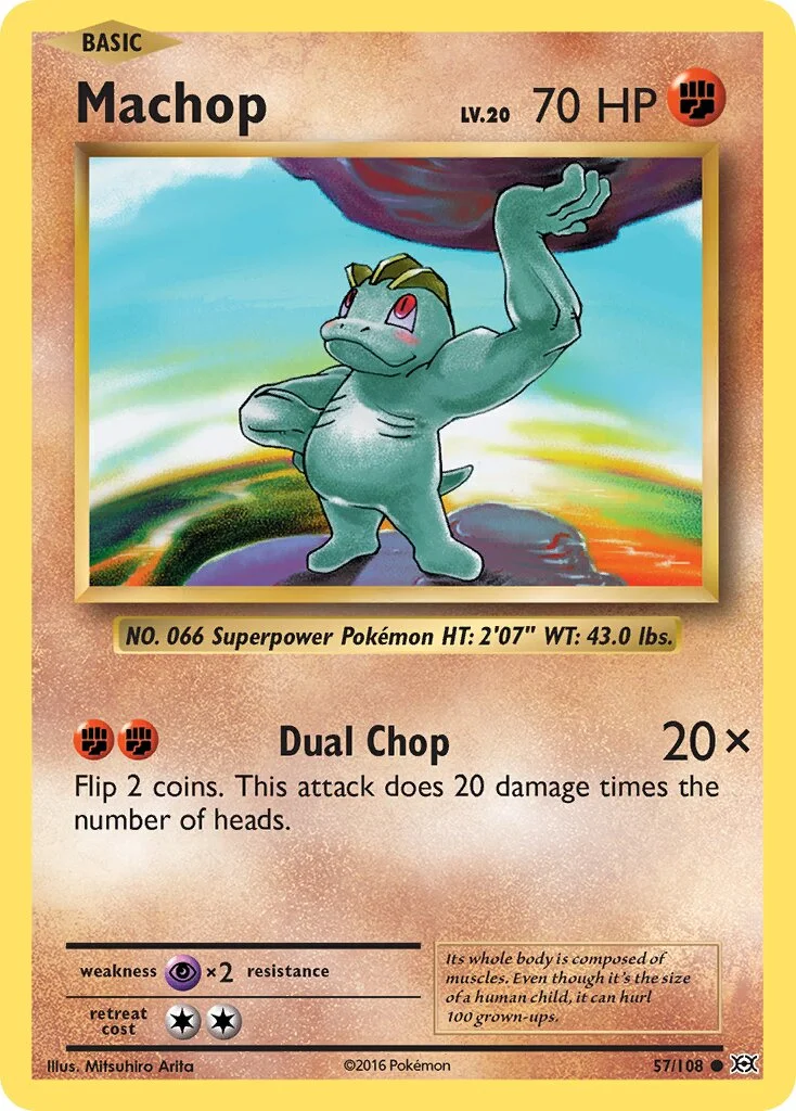 Machop 「EVO 57/108」「EN」