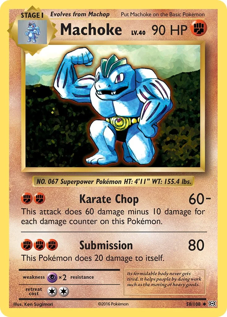 Machoke 「EVO 58/108」「EN」