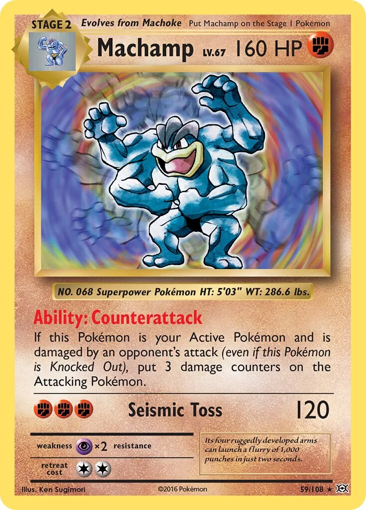 Machamp 「EVO 59/108」「EN」