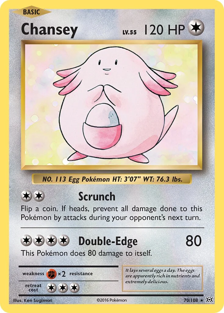 Chansey 「EVO 70/108」「EN」
