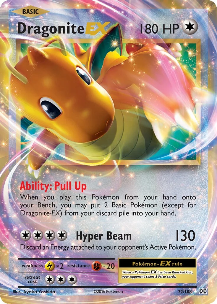 Dragonite-EX 「EVO 72/108」「EN」