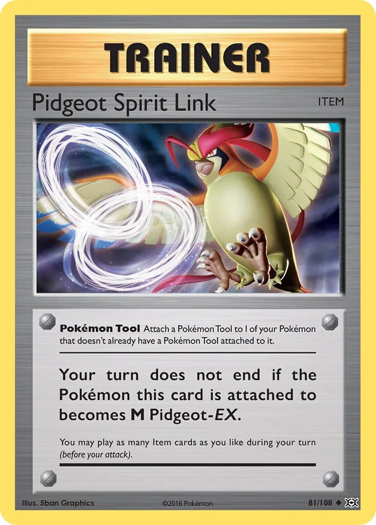 Pidgeot Spirit Link 「EVO 81/108」「EN」