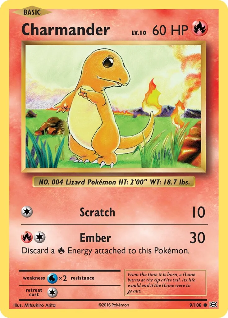Charmander 「EVO 9/108」「EN」