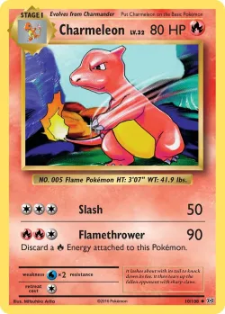 Charmeleon #10/108 · Pokémon