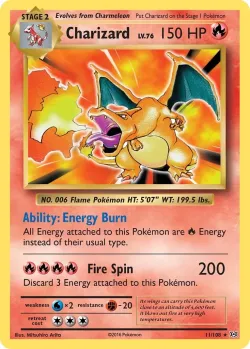 Charizard #11/108 · Pokémon