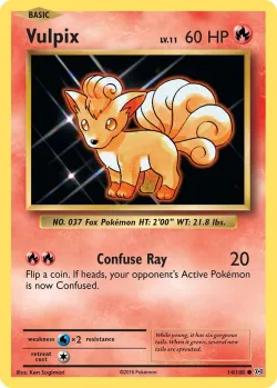 Vulpix #14/108 · Pokémon