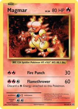 Magmar #20/108 · Pokémon