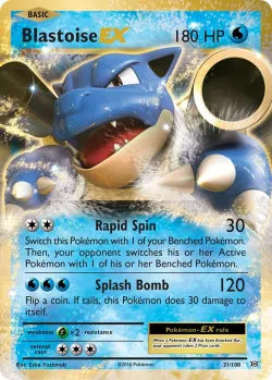 Blastoise-EX #21/108 · Pokémon
