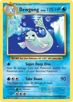 Dewgong #29/108 · Pokémon
