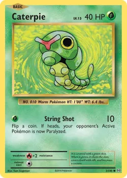 Caterpie #3/108 · Pokémon