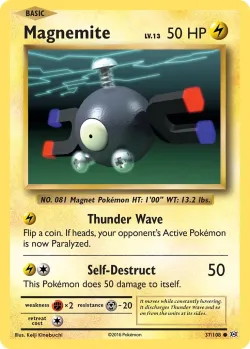 Magnemite #37/108 · Pokémon