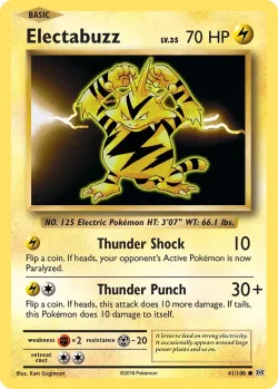 Electabuzz #41/108 · Pokémon